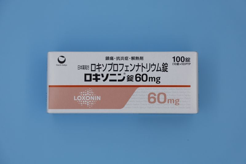 Photo1: LOXONIN TABLETS 60mg 镇痛/抗炎/退烧药 洛索洛芬钠片 (1)