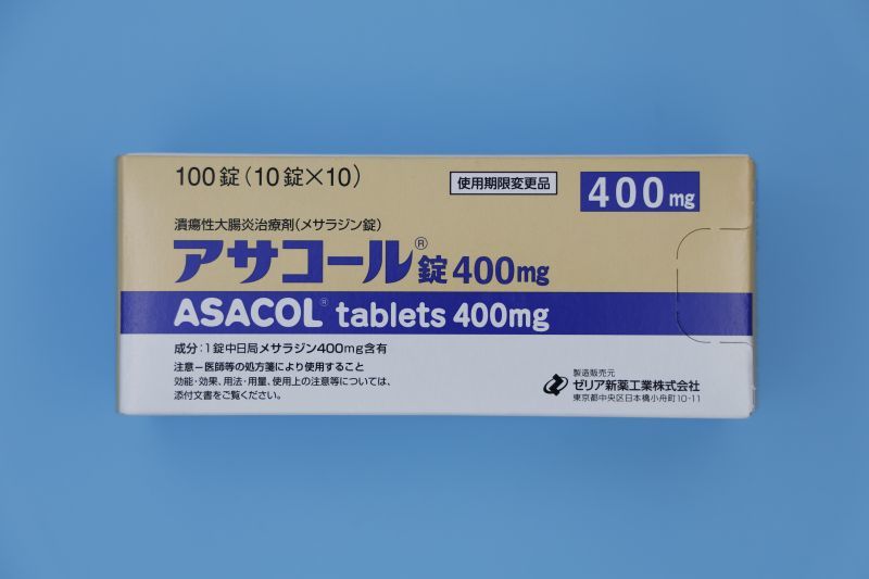 ASACOL tablets 400mg100c 溃疡性结肠炎治疗剂 美沙拉秦片