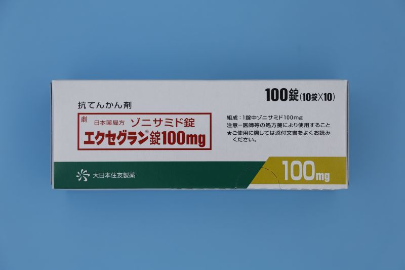 Photo1: EXCEGRAN Tablets 100mg100c 癫痫治疗药 唑尼沙胺散剂 (1)