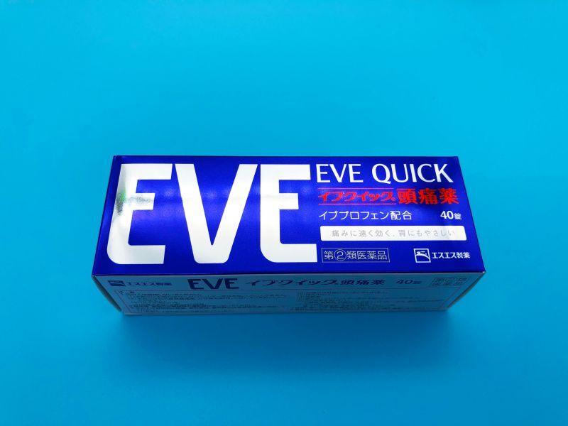 Photo1: EVE QUICK Pain reliever/Fever reducer Tablet (1)